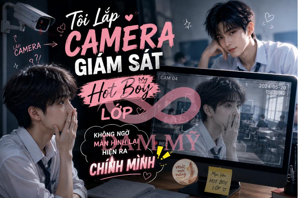 Tôi Lắp Camera Giám Sát Hot Boy Lớp, Không Ngờ Màn Hình Lại Hiện Ra Chính Mình