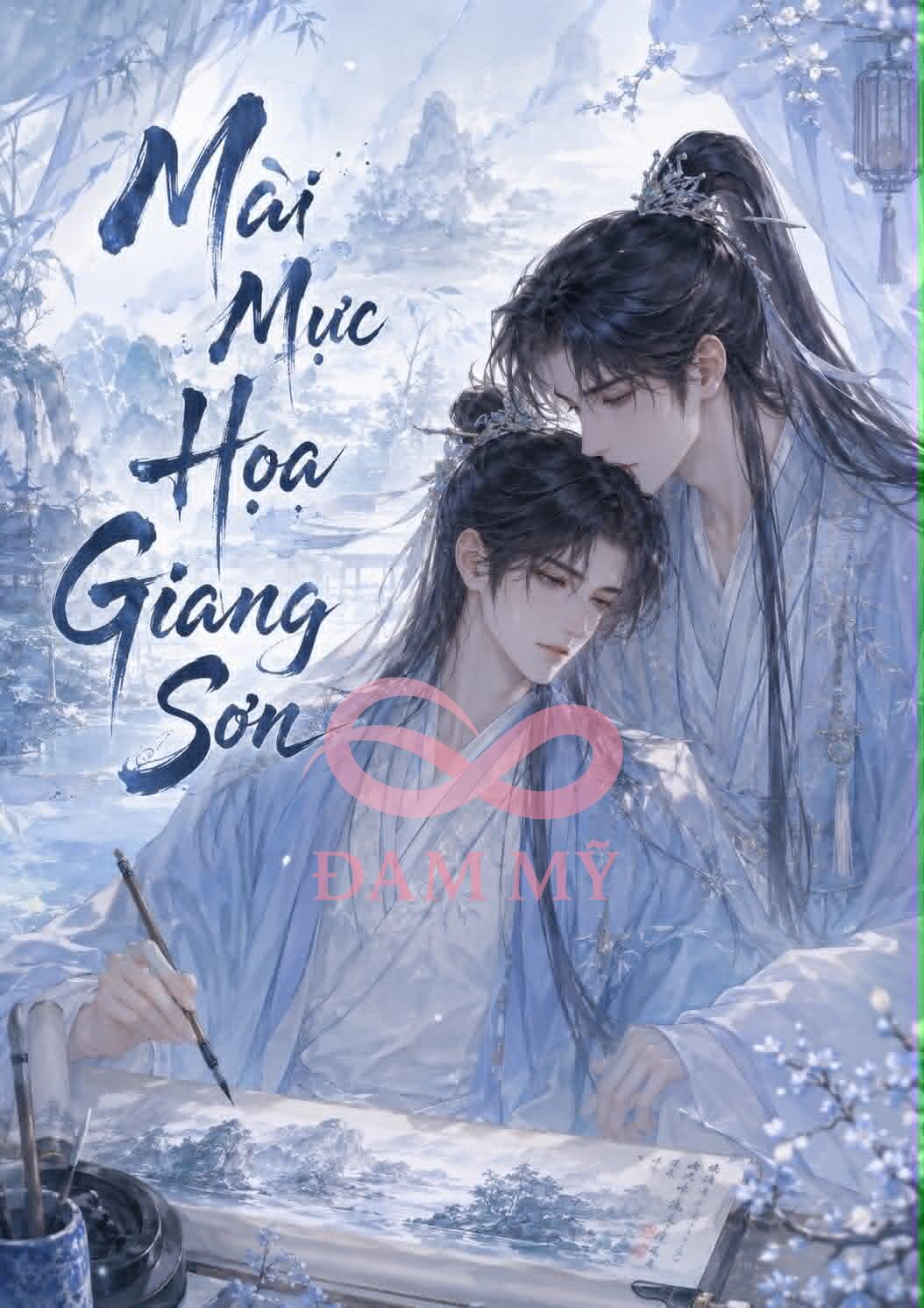 Mài Mực Họa Giang Sơn