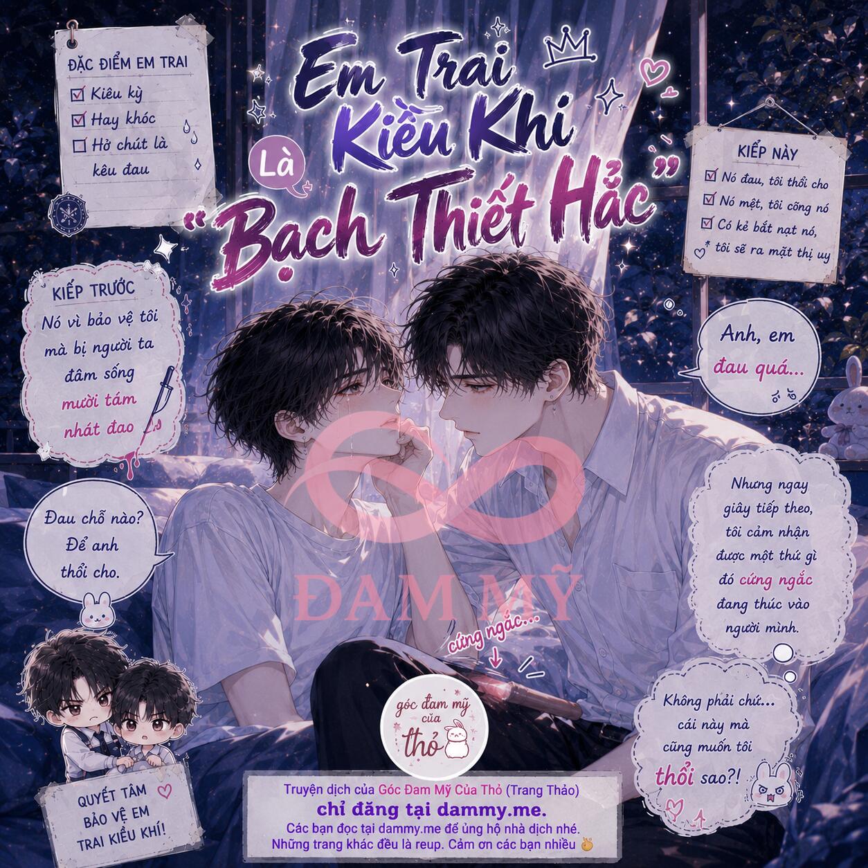 Em Trai Kiều Khí Là "Bạch Thiết Hắc"