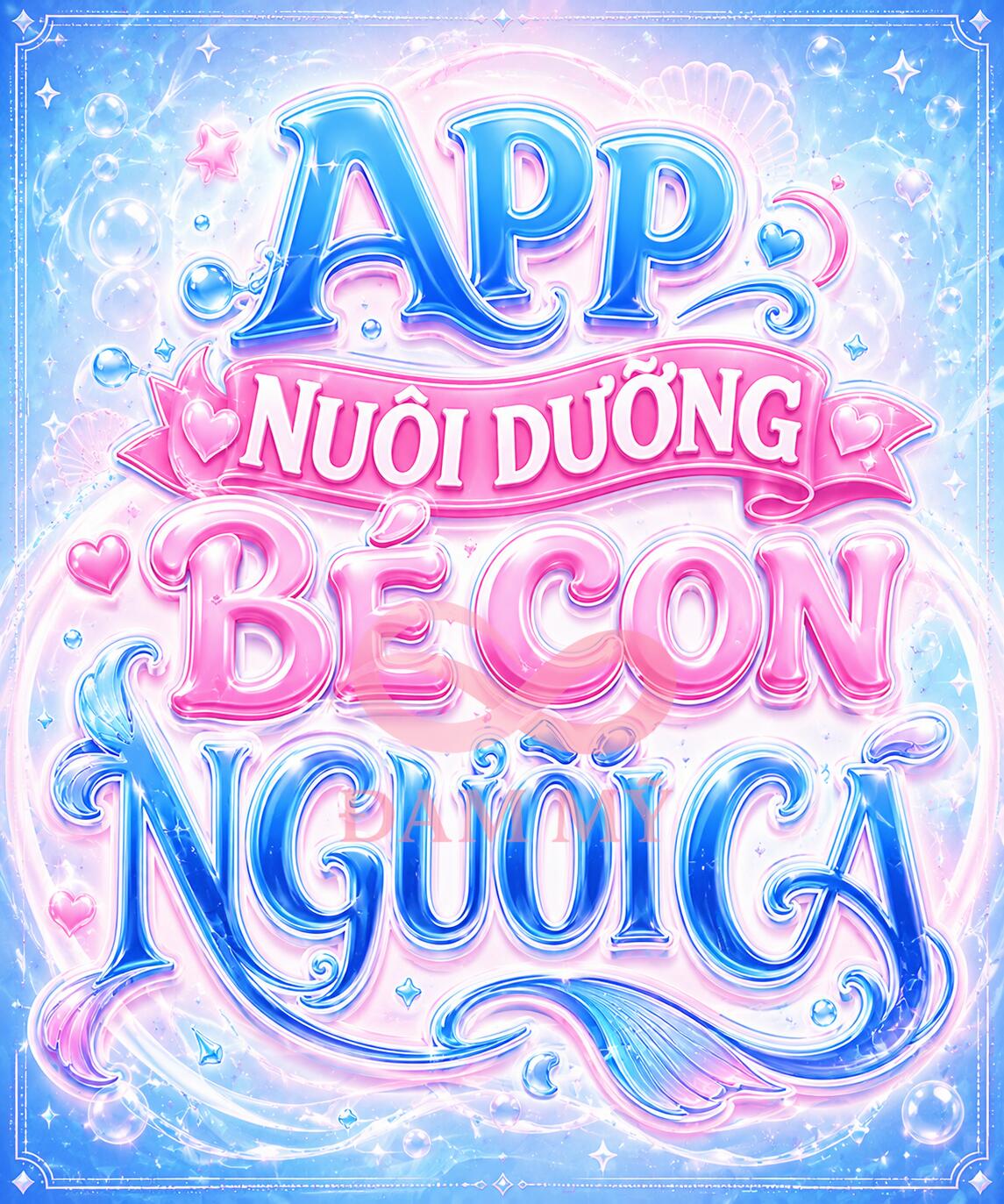 APP NUÔI DƯỠNG BÉ CON NGƯỜI CÁ