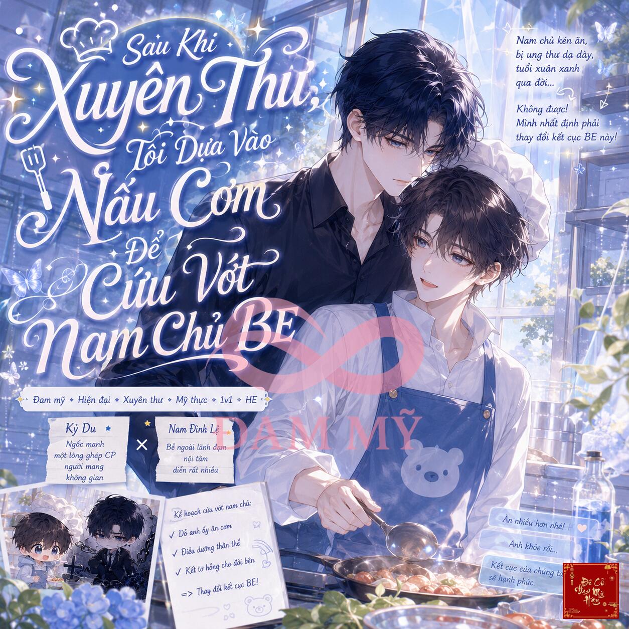 Sau Khi Xuyên Thư, Tôi Dựa Vào Nấu Cơm Để Cứu Vớt Nam Chủ BE