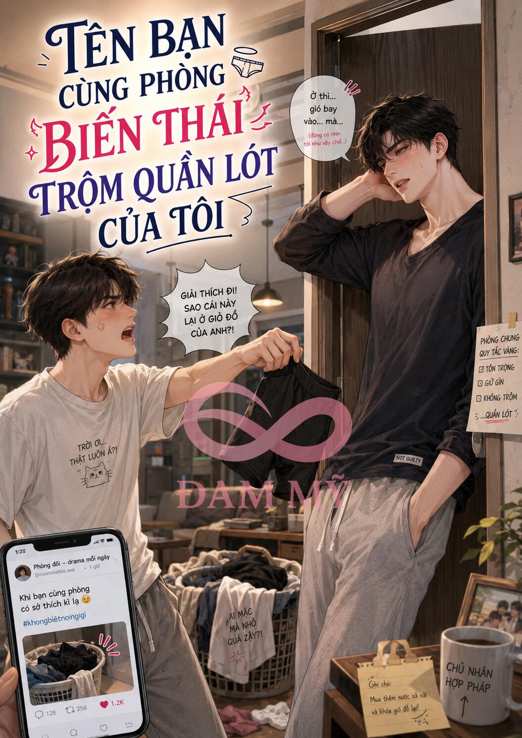 Tên Bạn Cùng Phòng Biến Thái Trộm Quần Lót Của Tôi