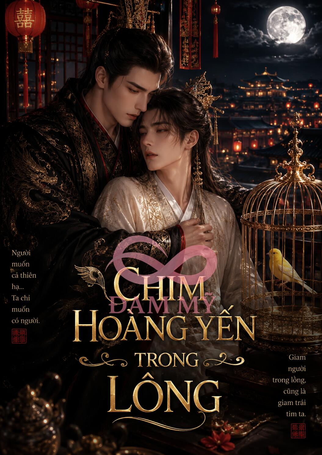 Chim Hoàng Yến Trong Lồng