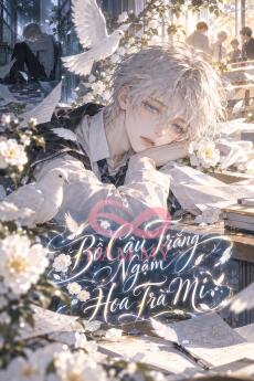 Bồ Câu Trắng Ngậm Hoa Trà Mi